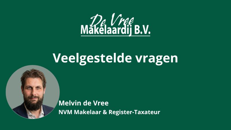 Veelgestelde vragen - Melvin de Vree