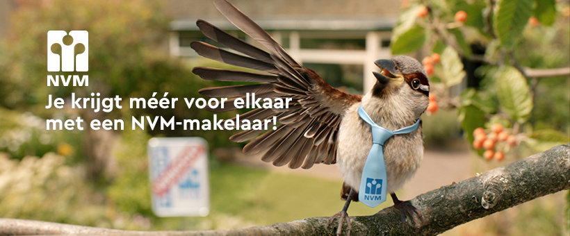 Je krijgt meer voor elkaar met een NVM makelaar!