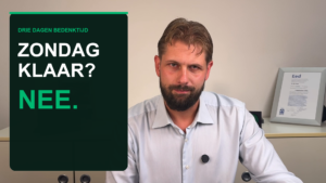 Hoe werkt de wettelijke bedenktijd bij de koop van een woning?